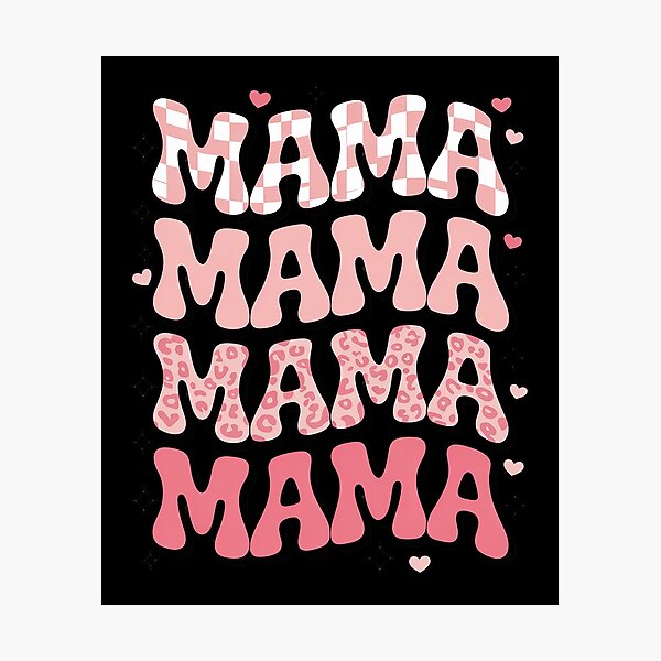 Item preview, Valentine's day mama one loved mama designed and sold by Moxizz.