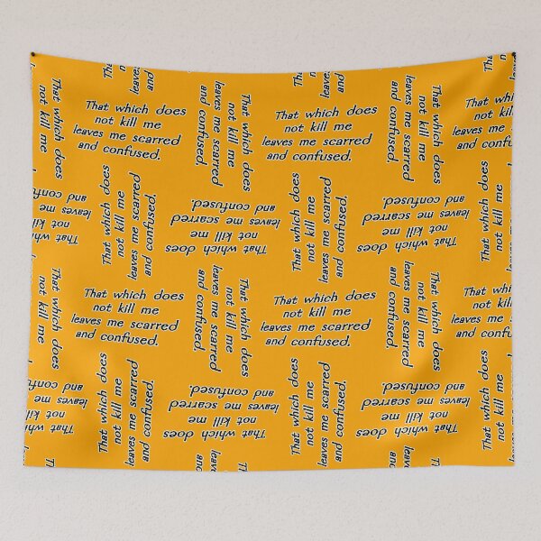 Item preview, That which does not kill me, orange designed and sold by mntimg.