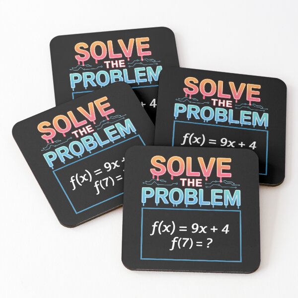 Item preview, Solve The Problem Do The Math 67 Meme Funny Teacher Fonction designed and sold by TommieJune.