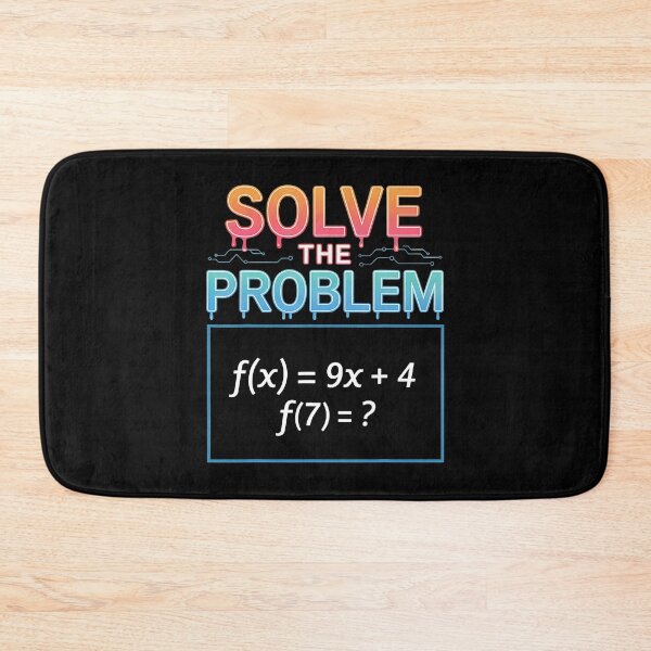 Item preview, Solve The Problem Do The Math 67 Meme Funny Teacher Fonction designed and sold by TommieJune.