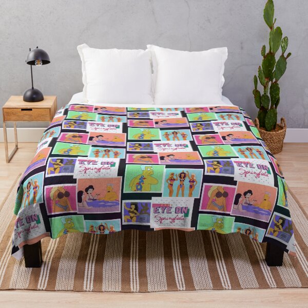 Item preview, Eye On Springfield 80s cover designed and sold by ThoseSimpsonsMoments.