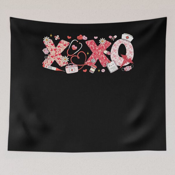 Item preview, Xoxo Stethoscope Valentine Rn Pct Cna Nurse Nurse designed and sold by BeverlyBrenda.