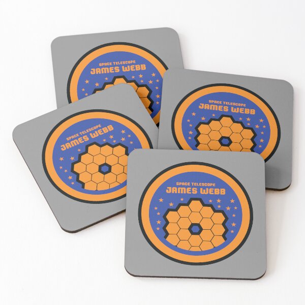 Item preview, James Webb Space Telescope Blue Shield Logo designed and sold by KiwiRider.