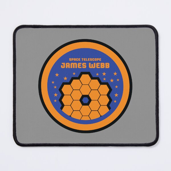 Item preview, James Webb Space Telescope Blue Shield Logo designed and sold by KiwiRider.