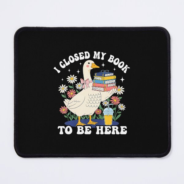Item preview, I Closed My Book To Be Here designed and sold by KristinDebra.