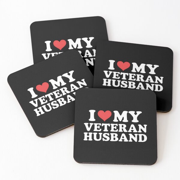 Item preview, I Love My Veteran Husband For Wife Valentine's Day designed and sold by AsteriskDatBArt.