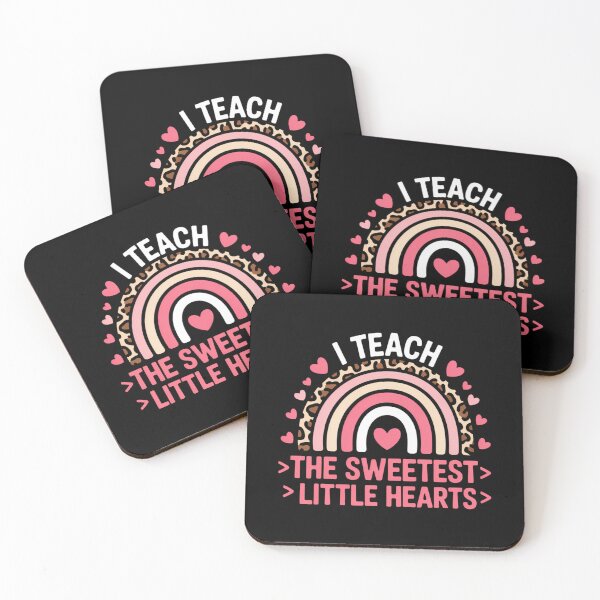 Item preview, I Teach The Sweetest Little Hearts Teacher Valentines Day designed and sold by AsteriskDatBArt.