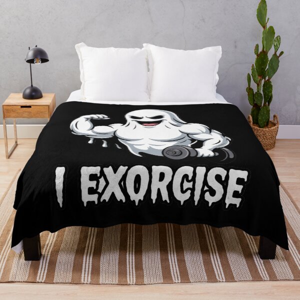 Item preview, Halloween Gym Fitness Ghost I Exorcise designed and sold by ryukaizox1.