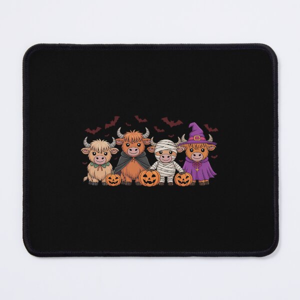 Item preview, Halloween Highland Cow Witchy Cow Spooky Pumpkin Hello Fall designed and sold by ryukaizox1.