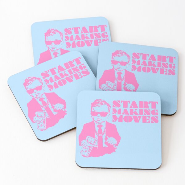 Item preview, Start Making Moves Business Baby, Pink designed and sold by UNK-Fatigues.