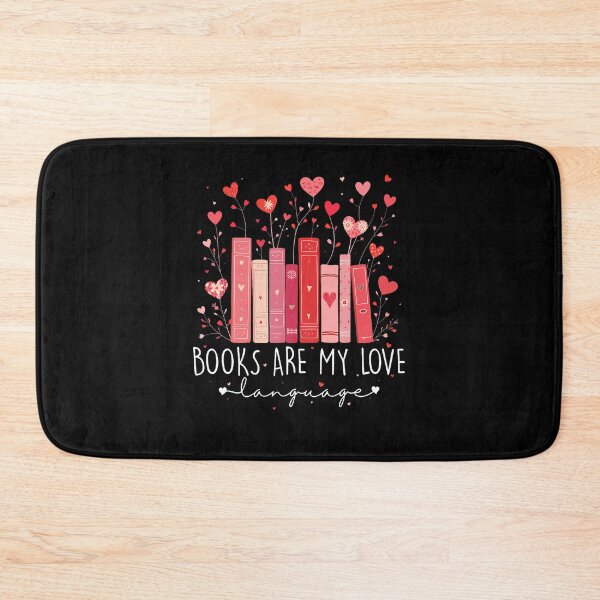 Item preview, Books Are My Love Language Valentine Reads Bookish Club designed and sold by BeverlyBrenda.