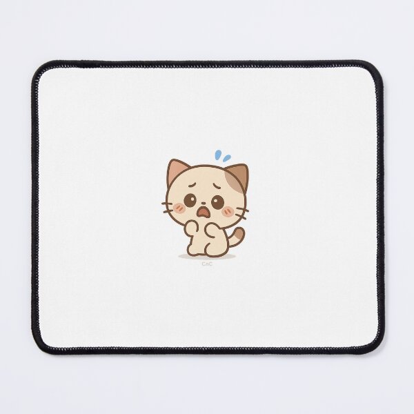 Item preview, Scared Big-Head Cat designed and sold by Cat’n Cat.