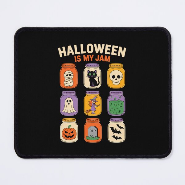 Item preview, Halloween is My Jam Spooky Cute Jars designed and sold by ryukaizox1.