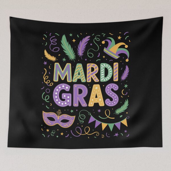 Item preview, Mardi Gras 2026 New Orleans Carnival Mardi Gras designed and sold by AsteriskDatBArt.