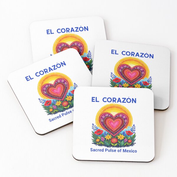 Item preview, El Corazón – Sacred Pulse of Mexico  designed and sold by BajioAmigos.