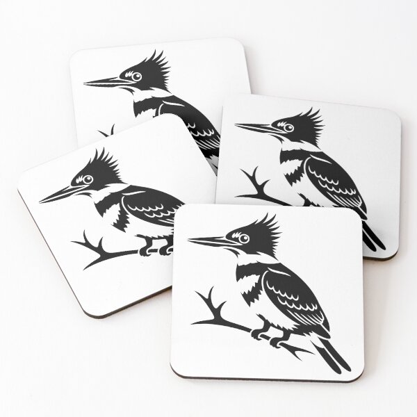 Item preview, Belted Kingfisher Bird designed and sold by theartfulaspie.