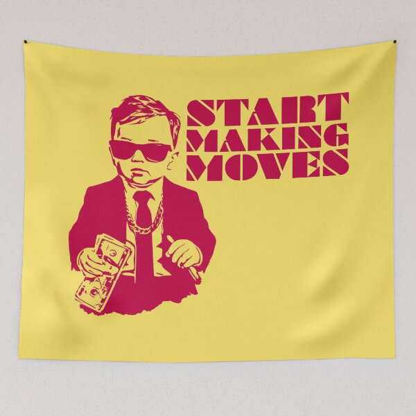 Item preview, Start Making Moves Business Baby, Red designed and sold by UNK-Fatigues.