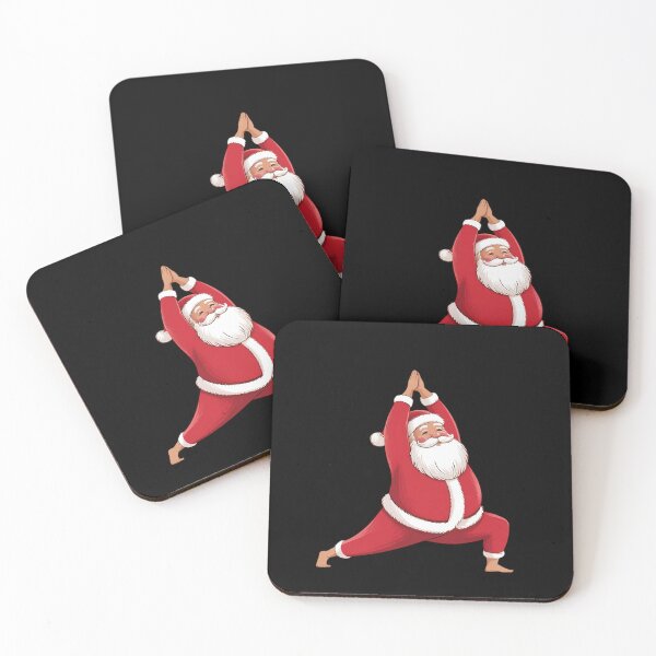 Item preview, Yoga Christmas Santa Pose Funny Christmas Lovers Costume designed and sold by Moxizz.