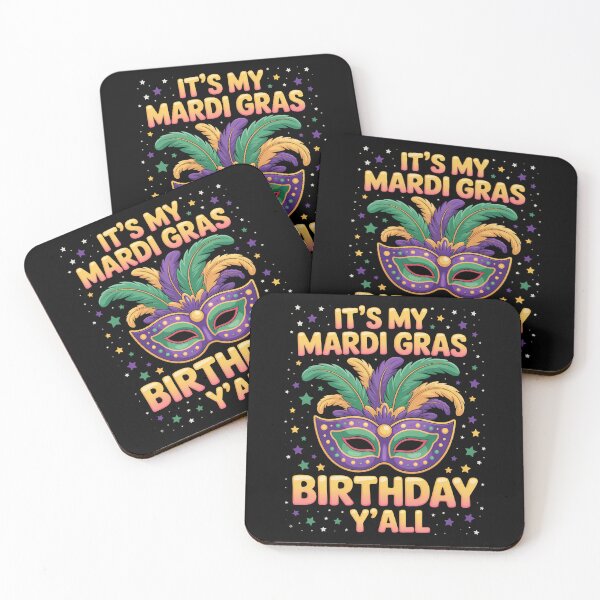 Item preview, Mardi Gras Birthday It's My Mardi Gras Birthday Y'all designed and sold by AsteriskDatBArt.