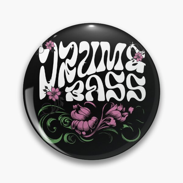 Item preview, DRUM AND BASS  - Dnb Floral Garden (White) designed and sold by Discothreadz.