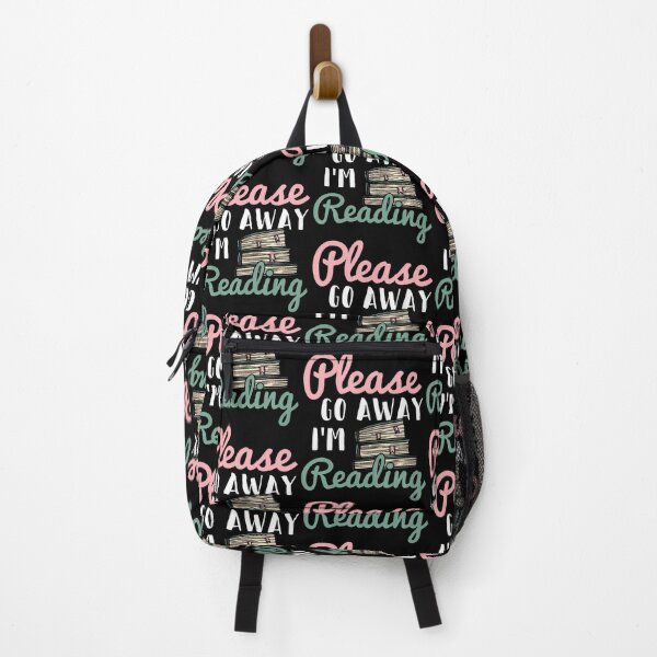 Item preview, Please Go Away Im Reading Book Lover Bookworm Bibliophilia designed and sold by BrandyMegan.