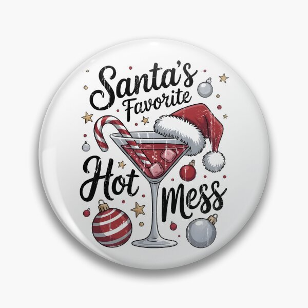 Item preview, Santa's Favorite Hot Mess designed and sold by passantpossi.