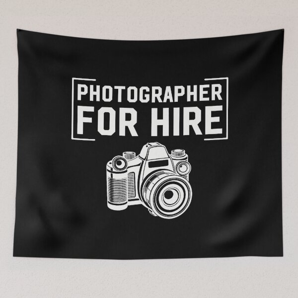 Item preview, Photographer For Hire Funny Photography Career Camera Lover designed and sold by KristinDebra.
