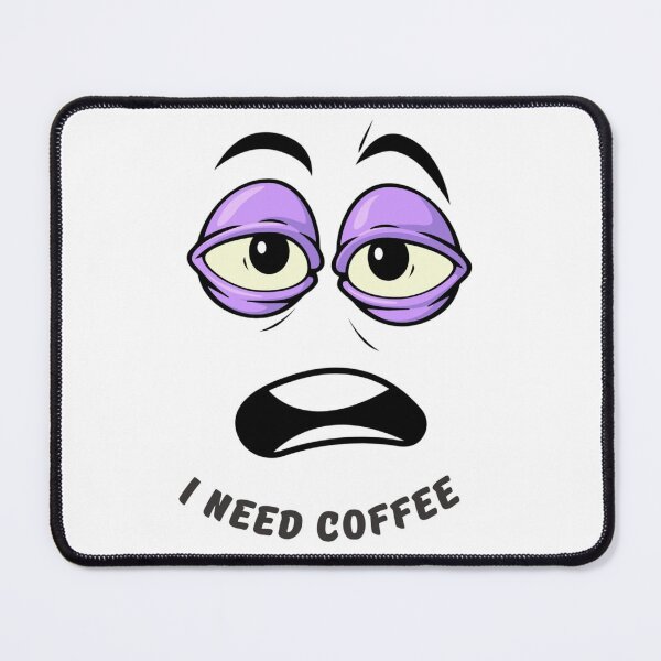 Item preview, I Need Coffee | Bold Coffee Text Design designed and sold by CraftedByAdil.