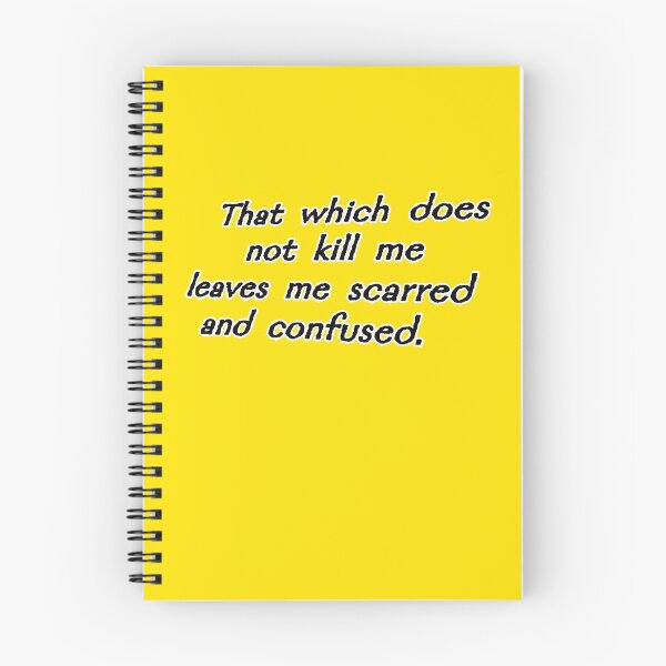 Item preview, That which does not kill me, yellow designed and sold by mntimg.