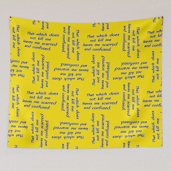 Item preview, That which does not kill me, yellow designed and sold by mntimg.