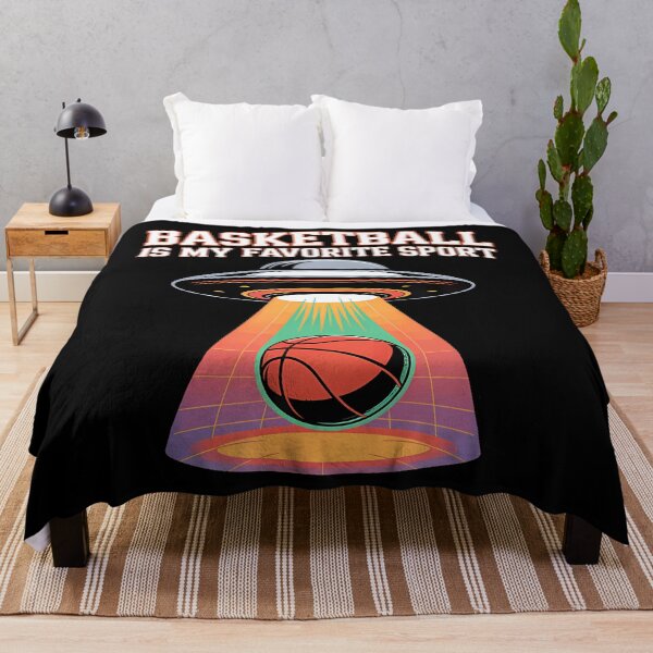 Item preview, Basketball Is My Favourite Sport Funny Alien Ufo Abduction designed and sold by SheilaAnjelica.