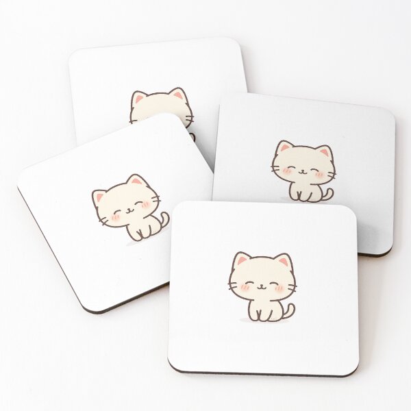 Item preview, Blushing Big-Head Cat designed and sold by Cat’n Cat.