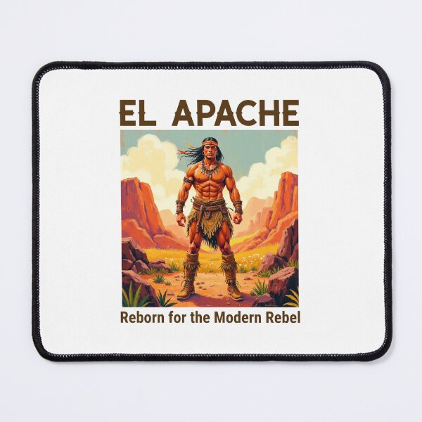 Item preview, El Apache – Reborn for the Modern Rebel designed and sold by BajioAmigos.