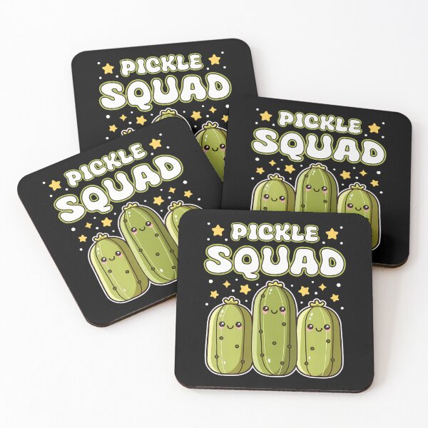 Item preview, Kawaii Cute Pickle Squad Kid Cucumber Pickle Lover designed and sold by KristinDebra.