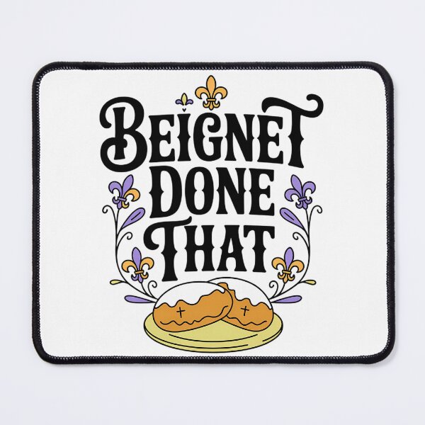 Item preview, Mardi Gras Beignet New Orleans Food designed and sold by AsteriskDatBArt.