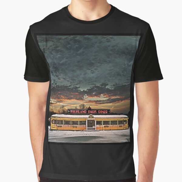 Vicksburg Mississippi Sky over the Highland Park Diner, Rochester Graphic T-Shirt