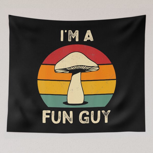 Item preview, I'M A Fun Guy Fungi Mushroom Biology Pun Mycology Sarcastic designed and sold by SheilaAnjelica.