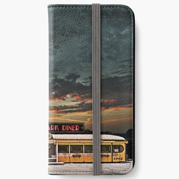 Vicksburg Mississippi Sky over the Highland Park Diner, Rochester iPhone Wallet