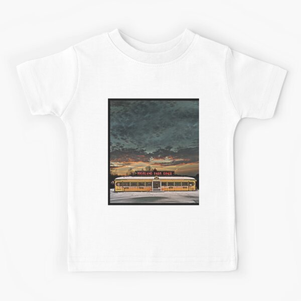 Vicksburg Mississippi Sky over the Highland Park Diner, Rochester Kids T-Shirt