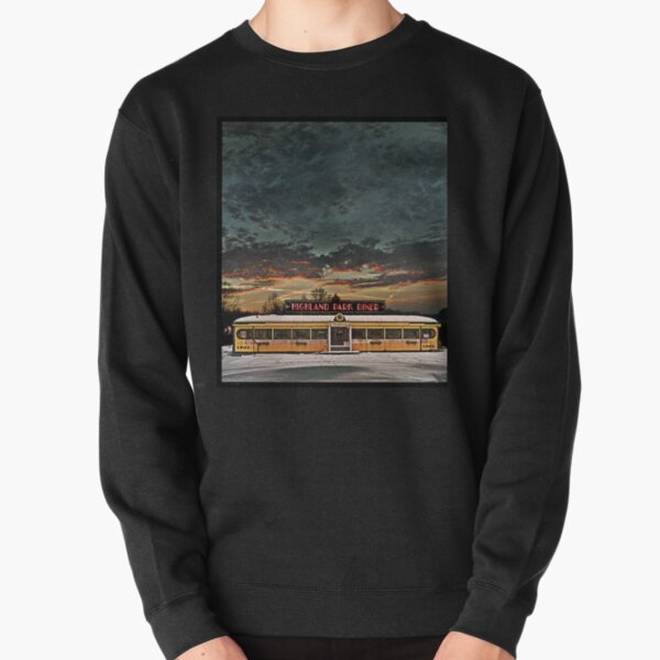 Vicksburg Mississippi Sky over the Highland Park Diner, Rochester Pullover Sweatshirt