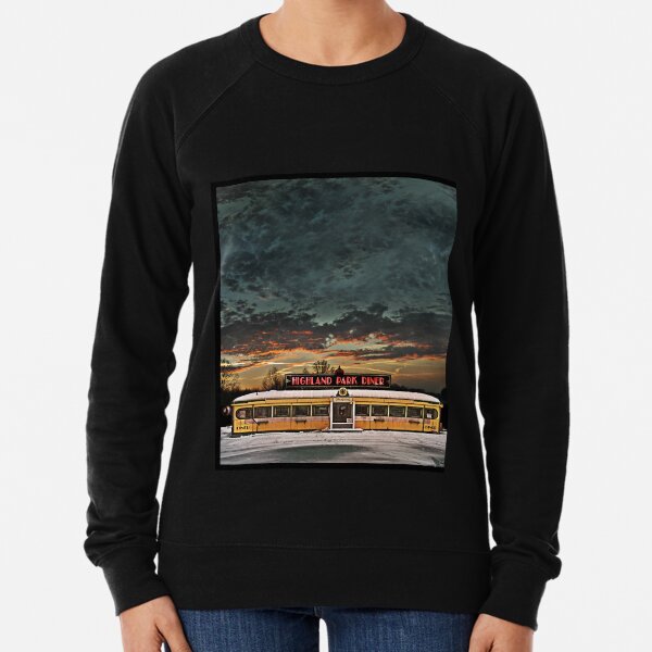 Vicksburg Mississippi Sky over the Highland Park Diner, Rochester Lightweight Sweatshirt