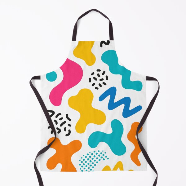 Item preview, Colorful Abstract Memphis Shapes – Retro 80s Pattern Art designed and sold by Samuk-Fern.