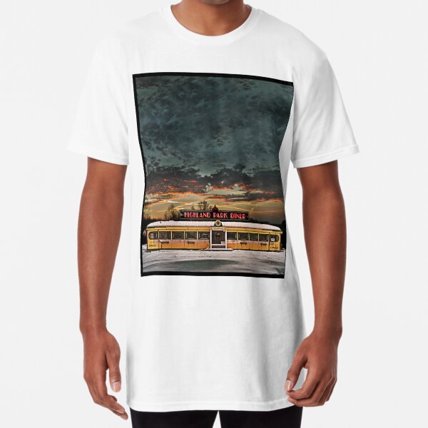Vicksburg Mississippi Sky over the Highland Park Diner, Rochester Long T-Shirt