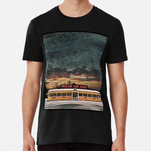 Vicksburg Mississippi Sky over the Highland Park Diner, Rochester Premium T-Shirt