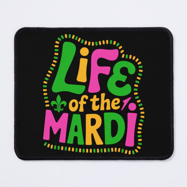 Item preview, Life Of The Mardi - New Orleans Mardi Gras designed and sold by AsteriskDatBArt.