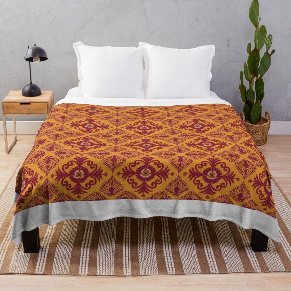 Item preview, Elegant Floral Damask pattern featuring classic ornamental designed and sold by Line-Aura.