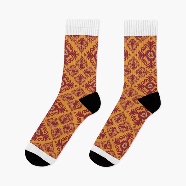 Item preview, Elegant Floral Damask pattern featuring classic ornamental designed and sold by Line-Aura.