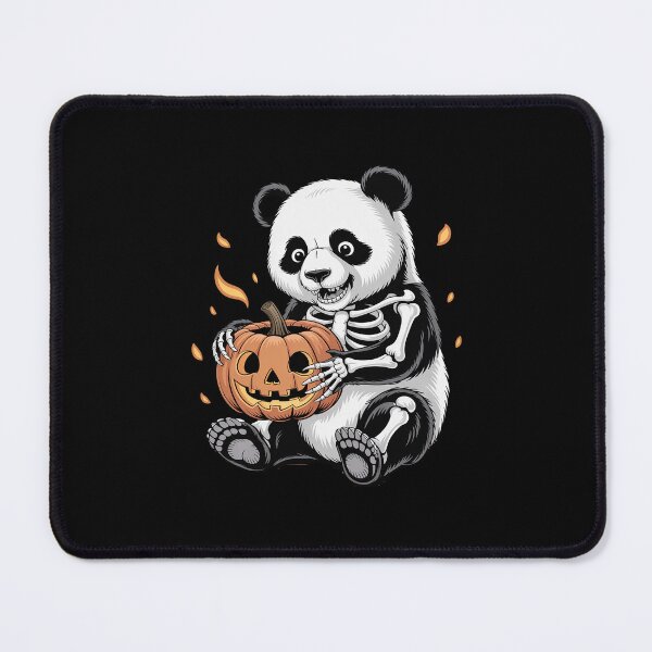 Item preview, Halloween Panda Skeleton with Pumpkin Animal Halloween designed and sold by ryukaizox1.