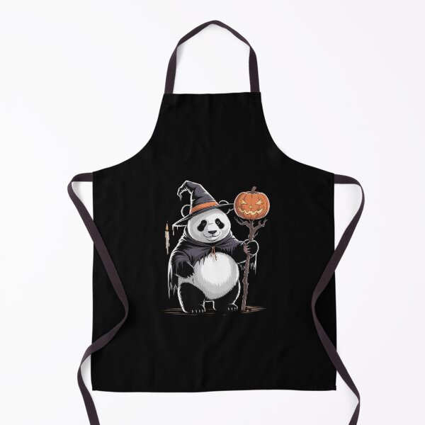 Item preview, Halloween Panda Witch Holding Pumpkin Animal Halloween designed and sold by ryukaizox1.