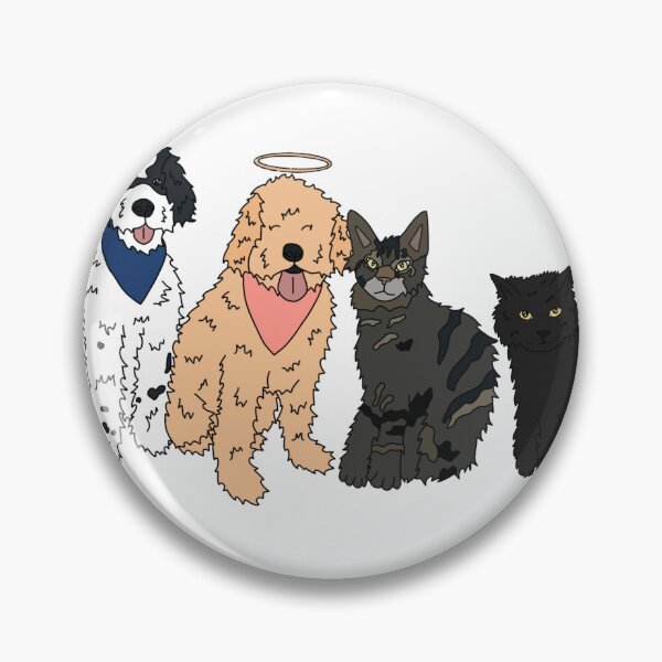 Item preview, Blake, Banksy, Gnocchi, & Trouble designed and sold by slbua.